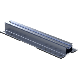 Riel de montaje solar BASEL N00016 S Rail 28 aluminio
