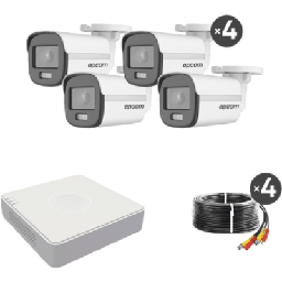 Kit CCTV Epcom Professional B8-KIT-CV 4ch 1080p 4 balas