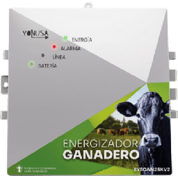 Energizador ganadero Yonusa SYSGAN25KV2 10000 V 25 km