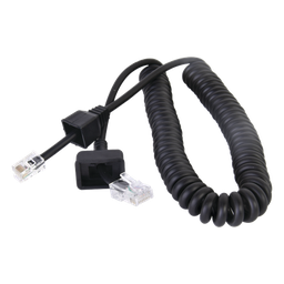 Cable espiral TXPRO TXK222 micrófono radio móvil Kenwood