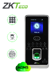 Terminal biométrica ZKTeco MultiBio800 rostro y huella