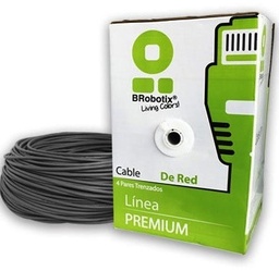 Bobina UTP Cat5e Brobotix 065740 305 m gris CCA