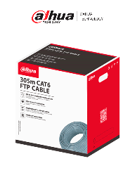 Bobina de cable FTP Dahua DH-PFM920I-6F-C Cat6 305 m