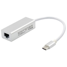 Adaptador USB-C a RJ45 Brobotix 651879 Gigabit blanco