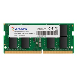 Memoria RAM SODIMM ADATA AD4S320016G22-SGN 16GB DDR4 3200MHz