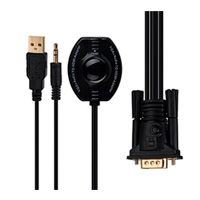 Convertidor VGA y audio a HDMI Brobotix 150620 negro