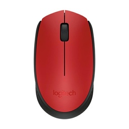Mouse inalámbrico Logitech M170 1000 DPI rojo
