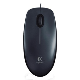 Mouse alámbrico Logitech M90 1000 DPI USB negro