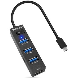 Hub USB Brobotix 6001189 USB-C a 4 puertos USB 3.0
