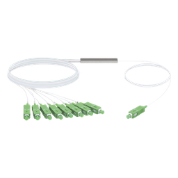 Splitter óptico PLC Ubiquiti UF-SPLITTER-8 1x8 SC/APC
