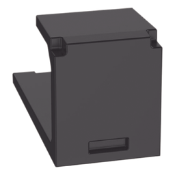 Módulo ciego Panduit CMBBL-X Mini-Com 1 puerto negro