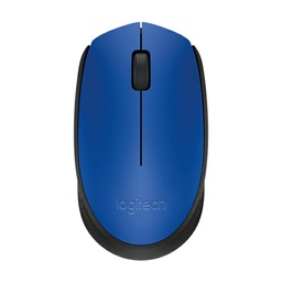 Mouse inalámbrico Logitech M170 1000 DPI USB azul