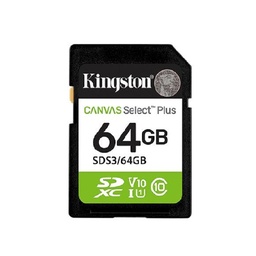 Memoria SDXC Kingston Canvas Select Plus 64 GB 100 MB/s