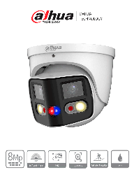 Cámara IP multisensor Dahua IPC-PDW3849-A180-AS-PV 8 MP 180°