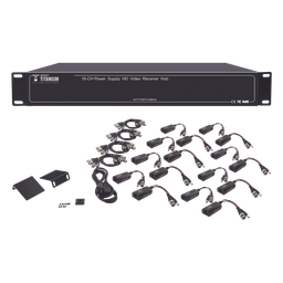 Kit transceptor activo EPCOM KITTT16PVTURBOX 16 canales 4K