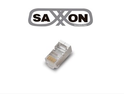 Plug RJ45 SAXXON S901B Cat5e blindado 8P8C 100 piezas