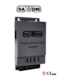 Fuente de poder SAXXON PSU1205A-4K 4 canales 5 A 12-15 VCD