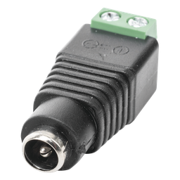 Adaptador jack Epcom Powerline JR-53 hembra 12 Vcc tornillo