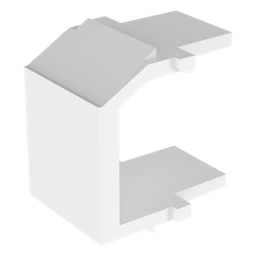 Módulo ciego Panduit NKBMWH-X tipo Keystone blanco ABS