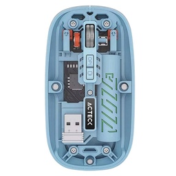 Mouse inalámbrico Acteck Aero One MI455A 3200 DPI azul