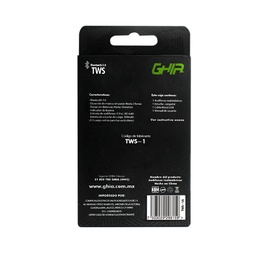Audífonos in-ear TWS GHIA TWS-1A Bluetooth 5.0 azules