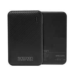 Power bank Necnon NBPB0501FB 5000 mAh 2.1 A negro
