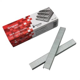 Grapas estándar Nextep NE-118 26/6 caja con 5040 piezas
