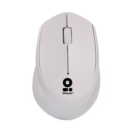 Mouse inalámbrico BROBOTIX 6000809 1000 dpi blanco