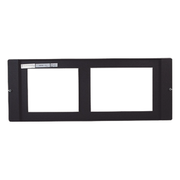 Placa de vestidura Notifier DPA-1 para chasis CA-1 negra