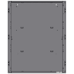 Caja trasera NOTIFIER SBB-B5 gabinete CAB-5 2 niveles