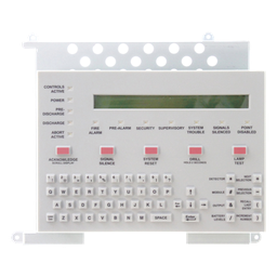 Teclado con pantalla Notifier KDM-R2 LCD 80 caracteres