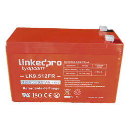 Batería de respaldo LinkedPro LK9.512FR 12V 9.5Ah AGM