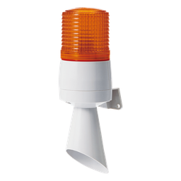 Luz industrial QLIGHT S60ADL-24-A buzzer 95dB ámbar