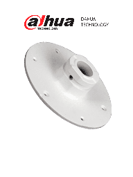 Adaptador montaje cámara PTZ DAHUA DH-PFA108 aluminio