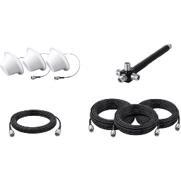 Kit 3 antenas domo EPCOM EP1DIV-3ANT-4CCN divisor 4 vías