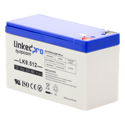 Batería respaldo LINKEDPRO LK9.512 12V 9.5Ah AGM-VRLA