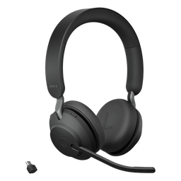 Auricular Jabra Evolve2 65 Stereo MS inalámbrico dongle USB-A