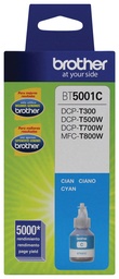 Botella de tinta Brother BT5001C cian 5000 páginas
