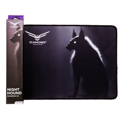 Tapete para mouse gaming Naceb NA-2697 Night Hound 31x24 cm