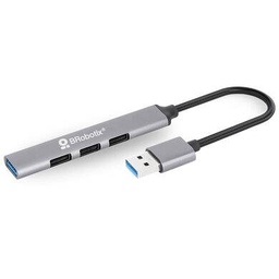 Hub USB Brobotix 406108 USB 3.0 4 puertos tipo A