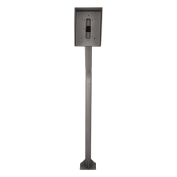 Poste para portero IP Epcom POSTEINT-KIT 1.2 m acero gris