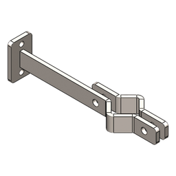 Herraje de pared Syscom Towers SHPRP para mástil 34-51mm