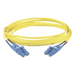 Jumper fibra Panduit F92ELLNLNSNM003 OS2 LC-LC dúplex 3m