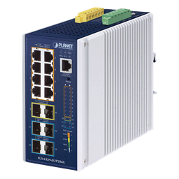Switch industrial PLANET IGS-6329-8UP2S4X 8 PoE Capa 3