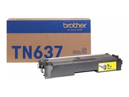 Tóner Brother TN637Y amarillo 10000 páginas