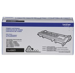 Tóner Brother TN660 negro 2,600 páginas
