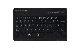 Teclado Bluetooth Perfect Choice PC-200932 inalámbrico negro