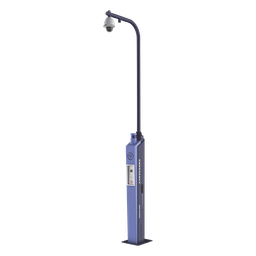Estación de pánico Hikvision DS-PEA3M-21H 2 MP sirena 110 dB