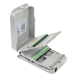Caja terminal fibra óptica FiberHome FTB-523-SCA interior