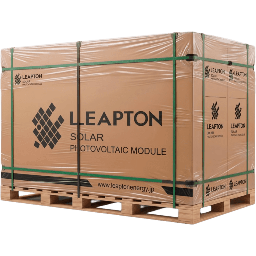 Pallet 37 módulos solares Leapton LP182*210M66NB630W 630 W